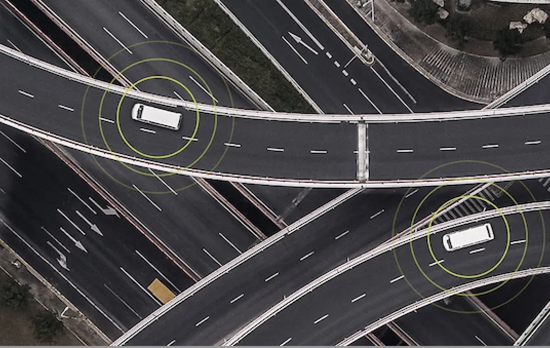 Tracking vehicle road