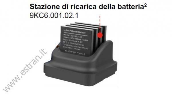 PRO M - STAZIONE DI RICARICA DELLA BATTERIA