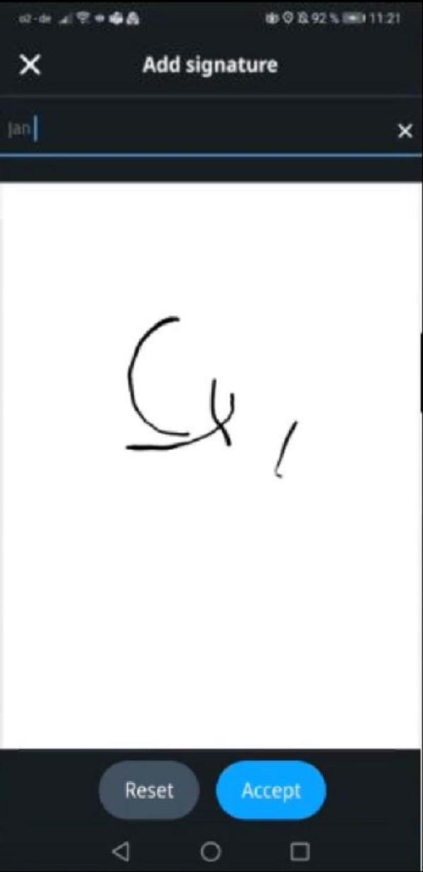 Work APP - Firma