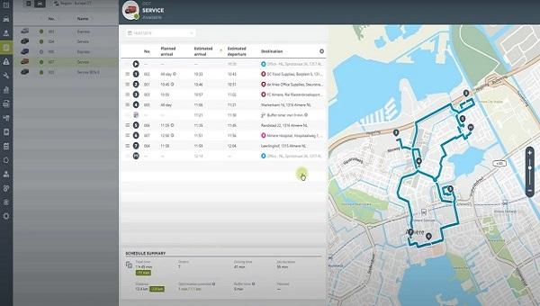Routing e scheduling ordini
